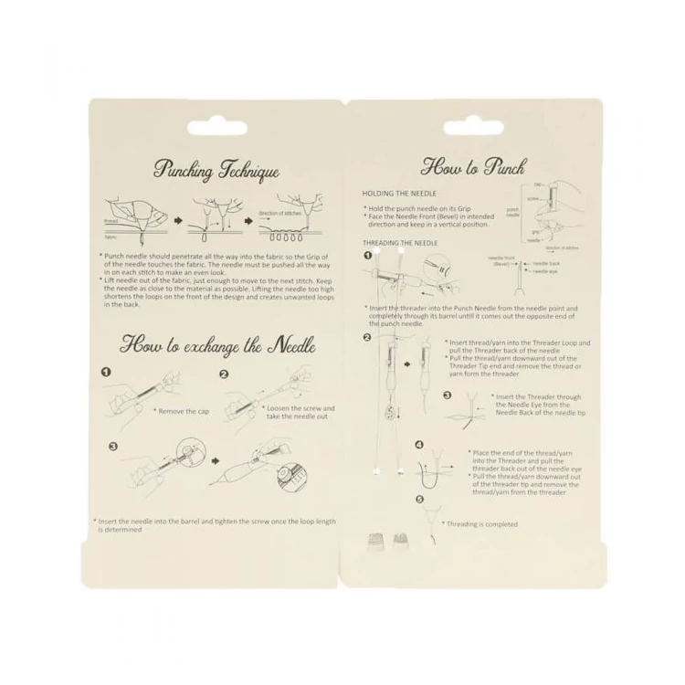 Opry - Hímzőtoll készlet - Punch needle set