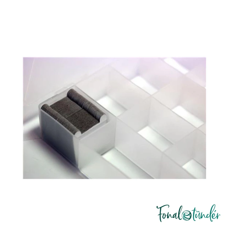 Storage box for embroidery thread - Large - Doboz Hímzőfonalakkal - L méret - 02