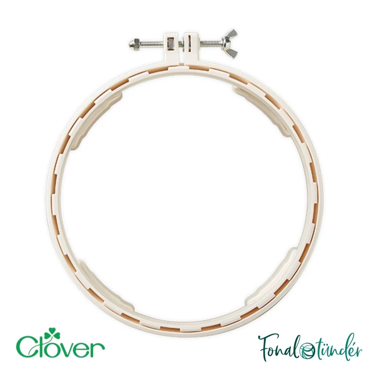 Clover - Hímzőkeret készlet - hímzőtoll technikához - Punch needle hoop - 01