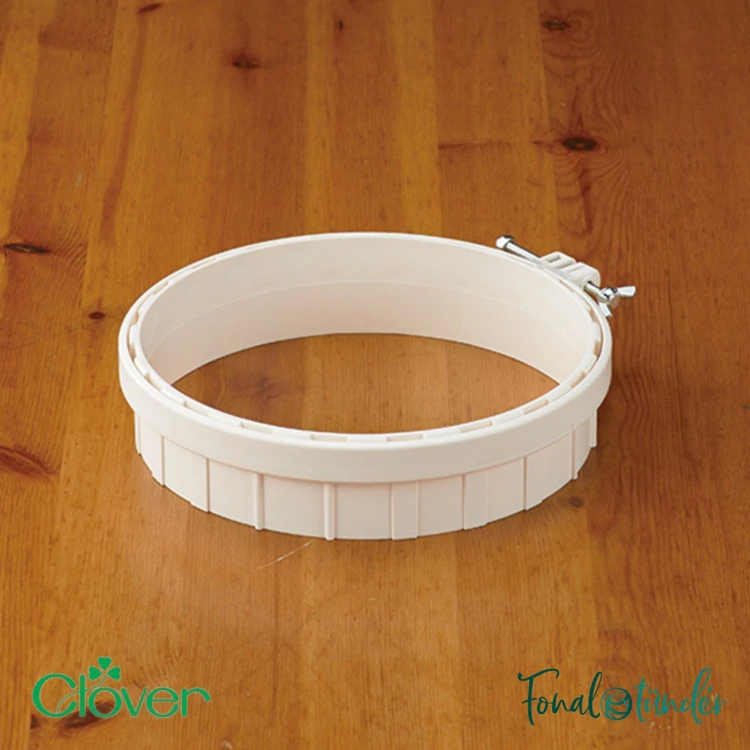 Clover - Hímzőkeret készlet - hímzőtoll technikához - Punch needle hoop - 06