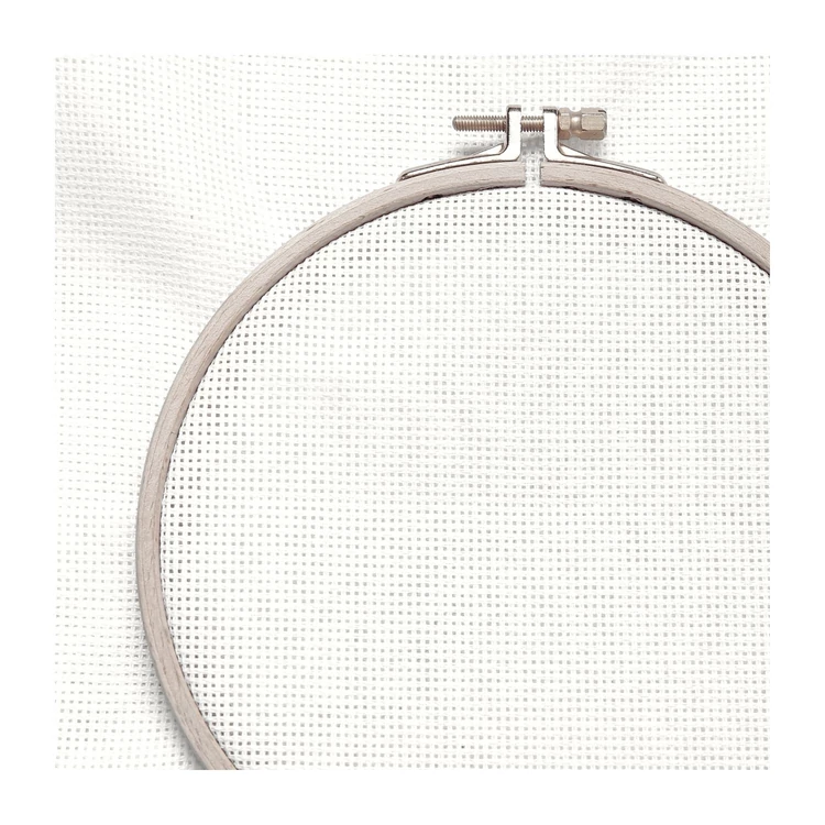 Aida 16 count Fabric White - aida hímzővászon keresztszemes hímzéshez - 38*45