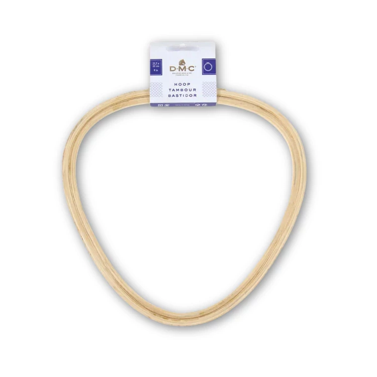 Dmc Wooden Embroidery hoop - Triangle - 21cm - bükkfa Hímzőkeret