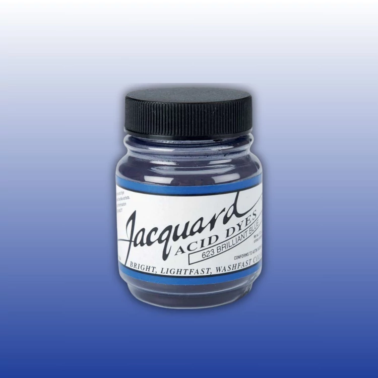 Jacquard Acid dye - 623 Brilliant Blue - kék textil és fonal festék