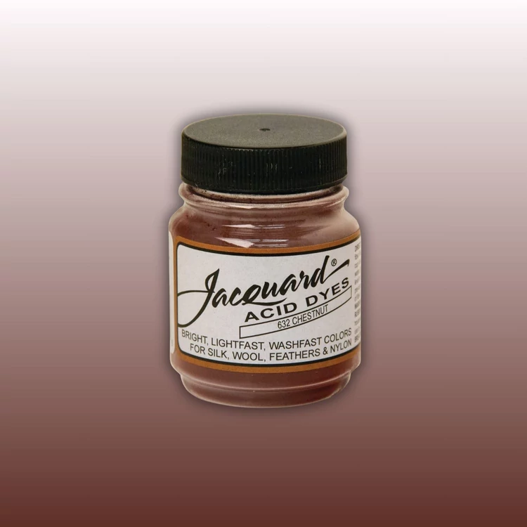 Jacquard Acid dye - 632 Chestnut - gesztenyebarna textil és fonal festék