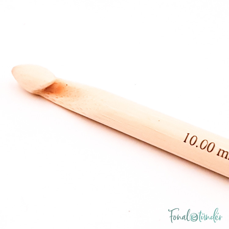 KnitPro Bamboo - bambusz horgolótű - 10mm