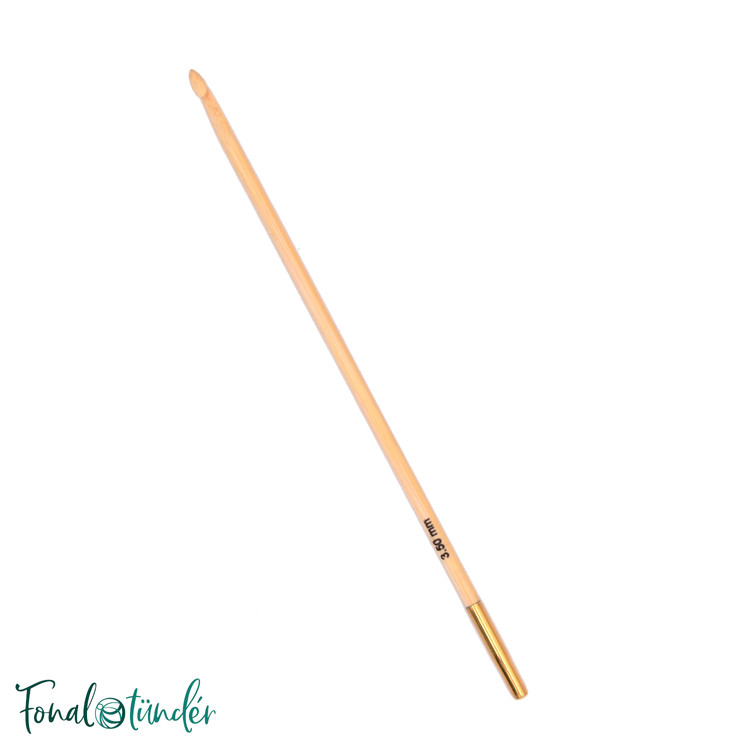 KnitPro Bamboo - tuniszi horgolótű - 3.5mm