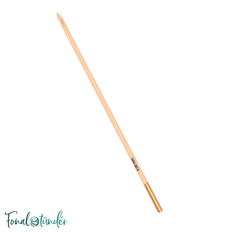 KnitPro Bamboo - tuniszi horgolótű - 3mm