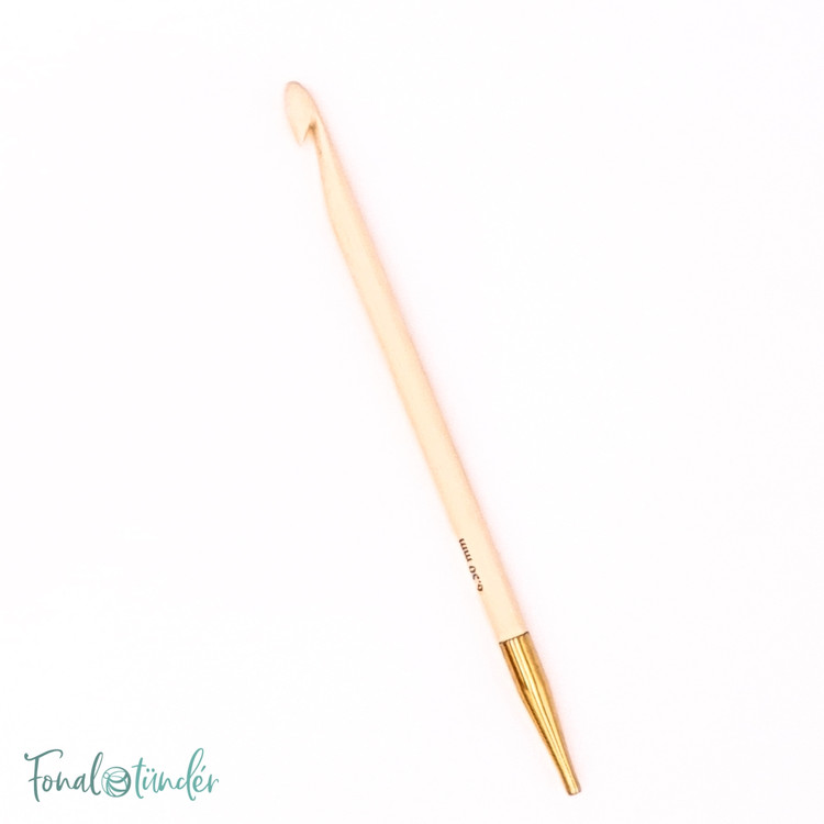 KnitPro Bamboo - tuniszi horgolótű - 6.5mm