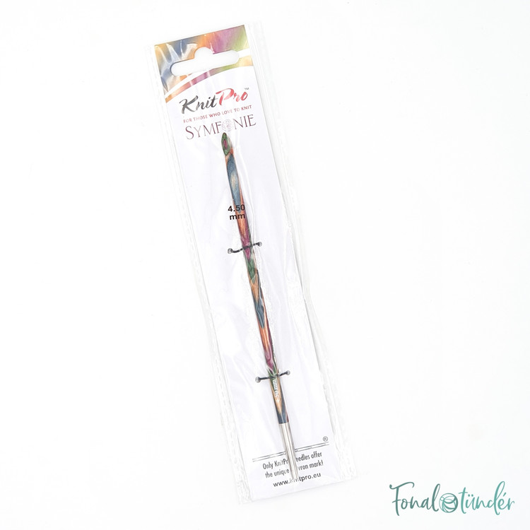 KnitPro Symfonie - tuniszi horgolótű - 4.5mm