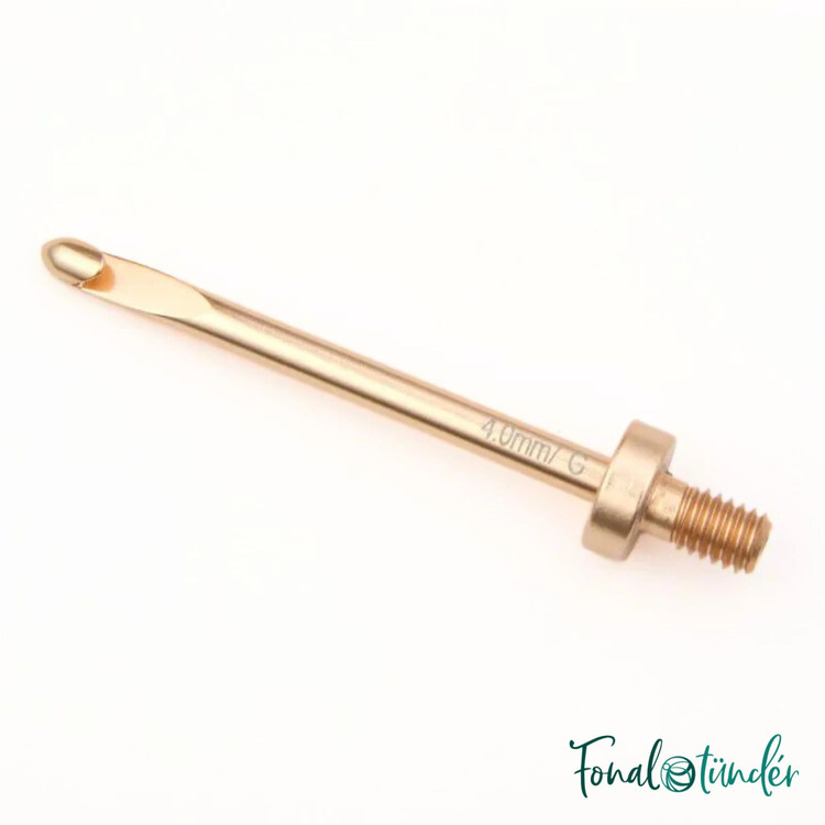 KnitPro Oasis - cserélhető végű horgolótű fej - 4mm KnitPro Oasis - cserélhető végű horgolótű fej - 4mm