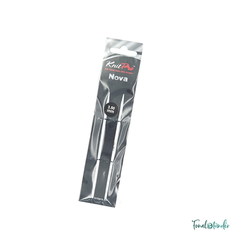 KnitPro Nova Metal - cserélhető fém körkötőtű fej - 3.5mm KnitPro Nova Metal - cserélhető fém körkötőtű fej - 3.5mm