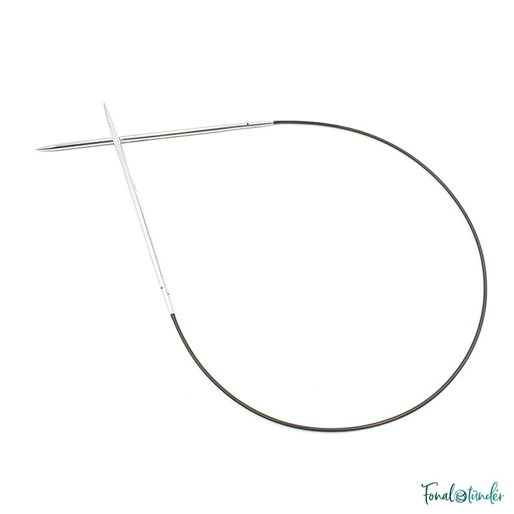 KnitPro Nova Metal - cserélhető fém körkötőtű fej - 3.5mm KnitPro Nova Metal - cserélhető fém körkötőtű fej - 3.5mm
