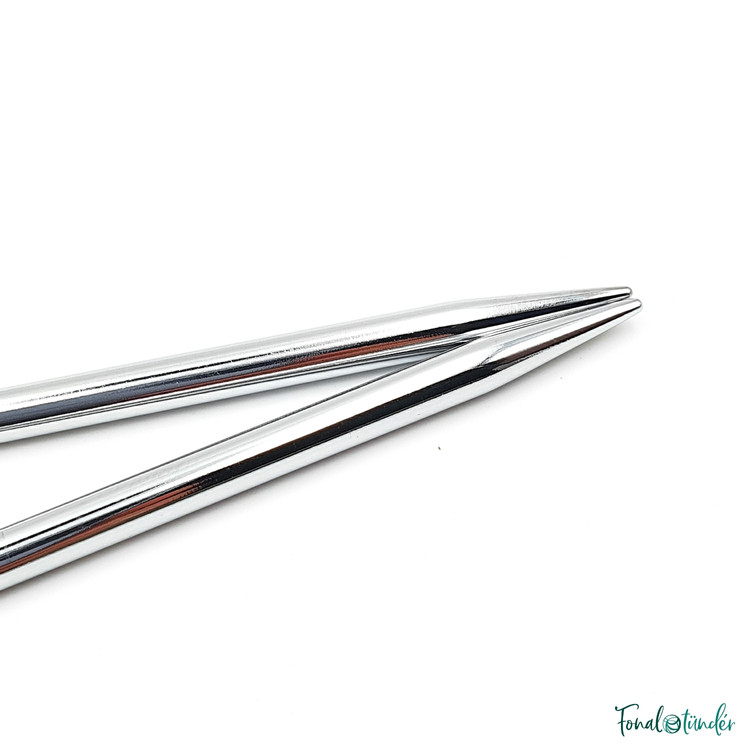 KnitPro Nova Metal - cserélhető fém körkötőtű fej - 4mm KnitPro Nova Metal - cserélhető fém körkötőtű fej - 4mm