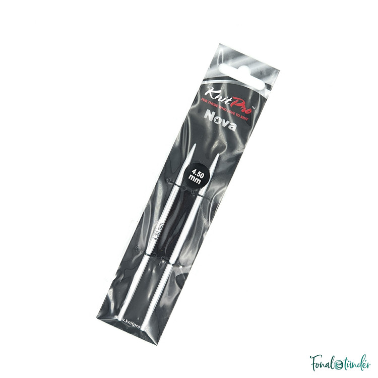 KnitPro Nova Metal - cserélhető fém körkötőtű fej - 4.5mm KnitPro Nova Metal - cserélhető fém körkötőtű fej - 4.5mm