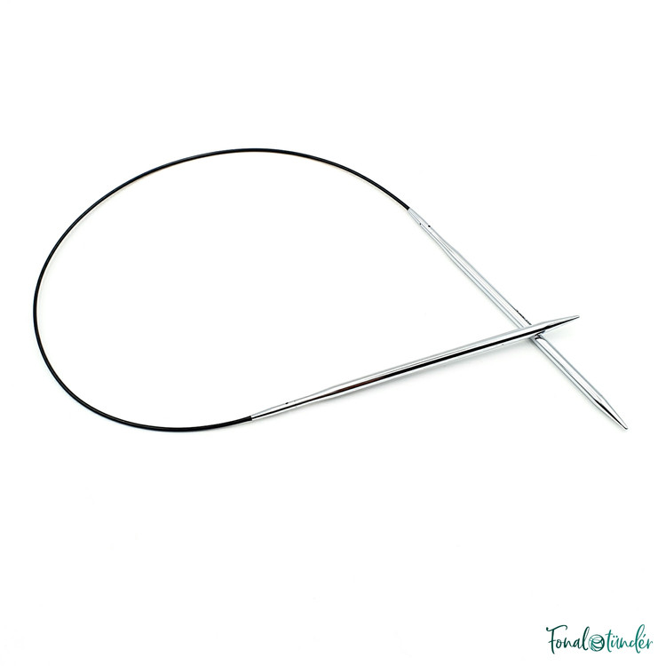KnitPro Nova Metal - cserélhető fém körkötőtű fej - 4.5mm KnitPro Nova Metal - cserélhető fém körkötőtű fej - 4.5mm