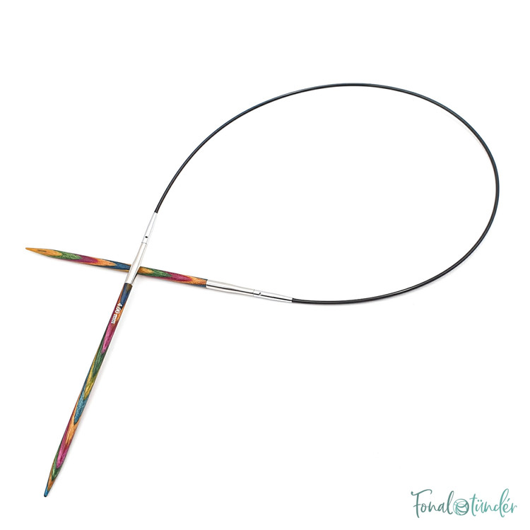 KnitPro Symfonie - cserélhető nemesfa körkötőtű fej - 4mm KnitPro Symfonie - cserélhető nemesfa körkötőtű fej - 4mm