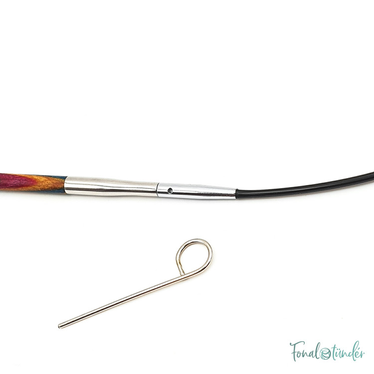 KnitPro Symfonie - cserélhető nemesfa körkötőtű fej - 4mm KnitPro Symfonie - cserélhető nemesfa körkötőtű fej - 4mm