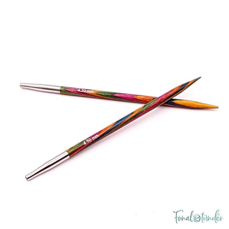 KnitPro Symfonie - cserélhető nemesfa körkötőtű fej - 4.5mm KnitPro Symfonie - cserélhető nemesfa körkötőtű fej - 4.5mm