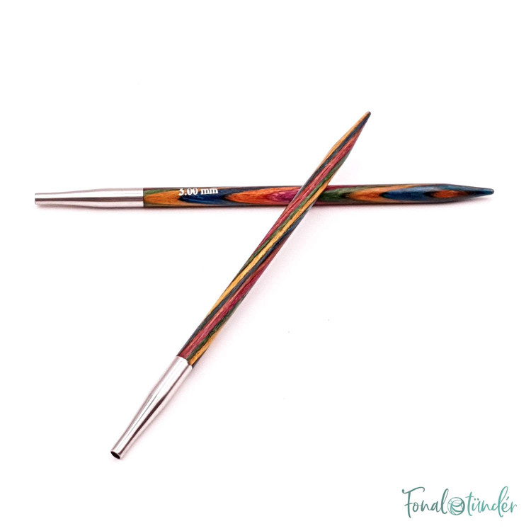 KnitPro Symfonie - cserélhető nemesfa körkötőtű fej - 5mm KnitPro Symfonie - cserélhető nemesfa körkötőtű fej - 5mm