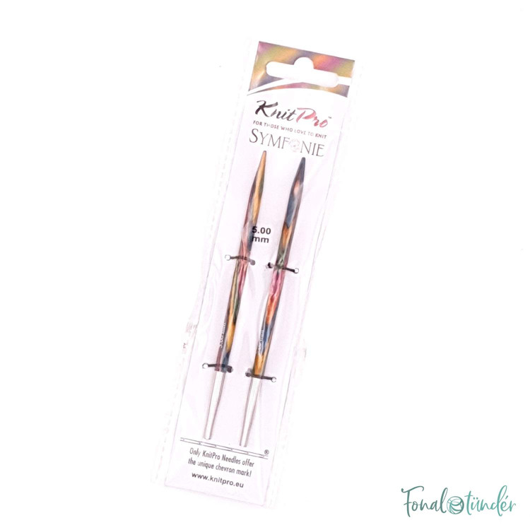 KnitPro Symfonie - cserélhető nemesfa körkötőtű fej - 5mm KnitPro Symfonie - cserélhető nemesfa körkötőtű fej - 5mm