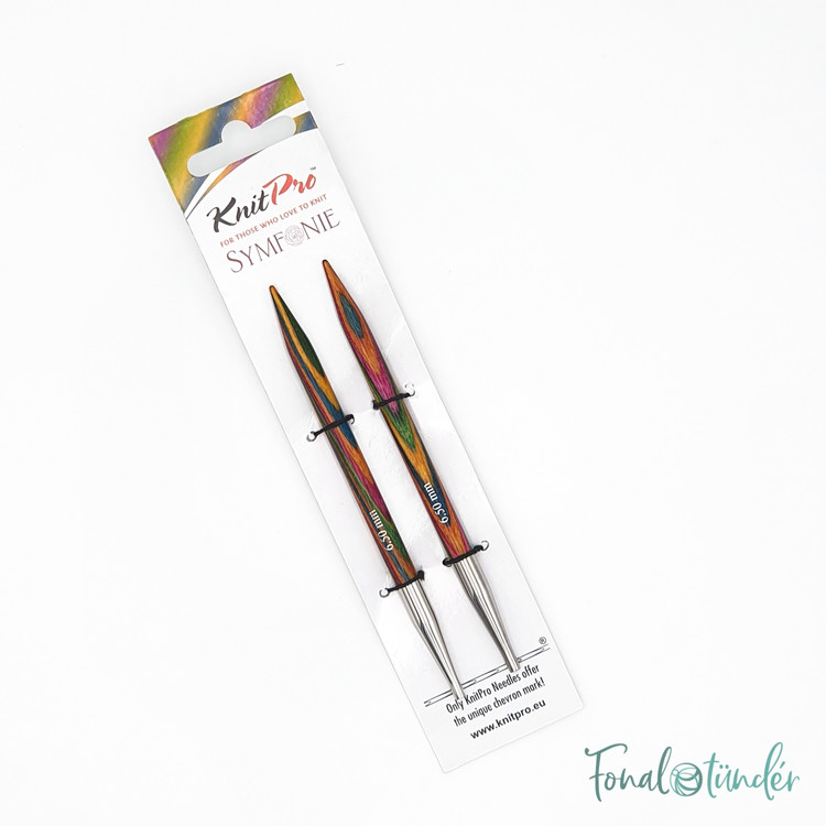 KnitPro Symfonie - cserélhető nemesfa körkötőtű fej - 6.5mm KnitPro Symfonie - cserélhető nemesfa körkötőtű fej - 6.5mm