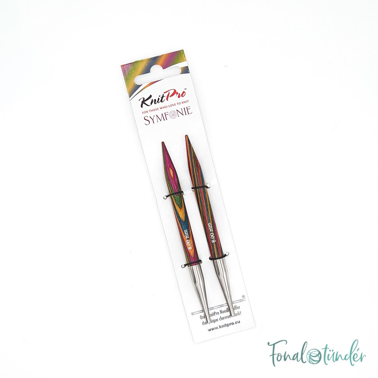 KnitPro Symfonie - cserélhető nemesfa körkötőtű fej - 8mm KnitPro Symfonie - cserélhető nemesfa körkötőtű fej - 8mm