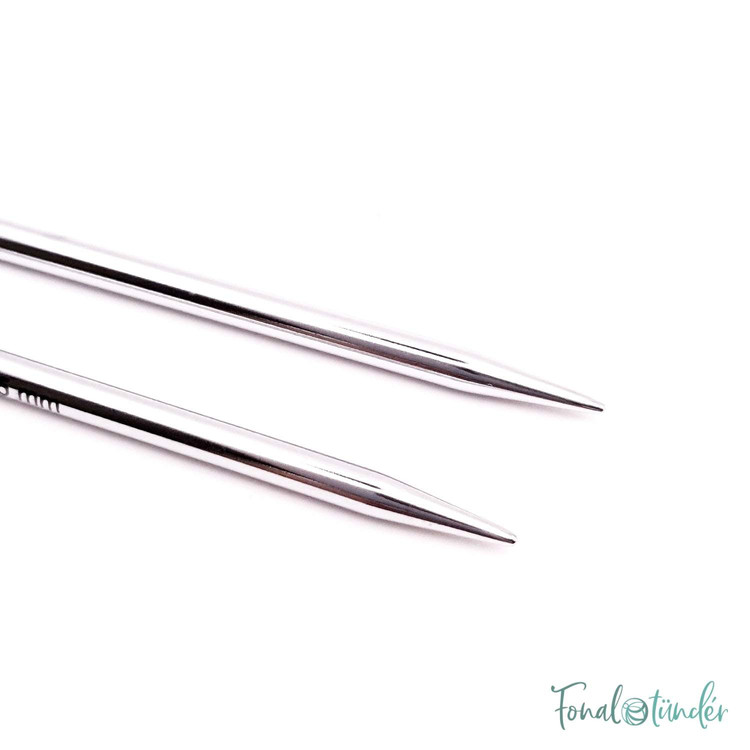 KnitPro Nova Metal - cserélhető fém körkötőtű fej - extra rövid - 3.75mm KnitPro Nova Metal - cserélhető fém körkötőtű fej - extra rövid - 3.75mm