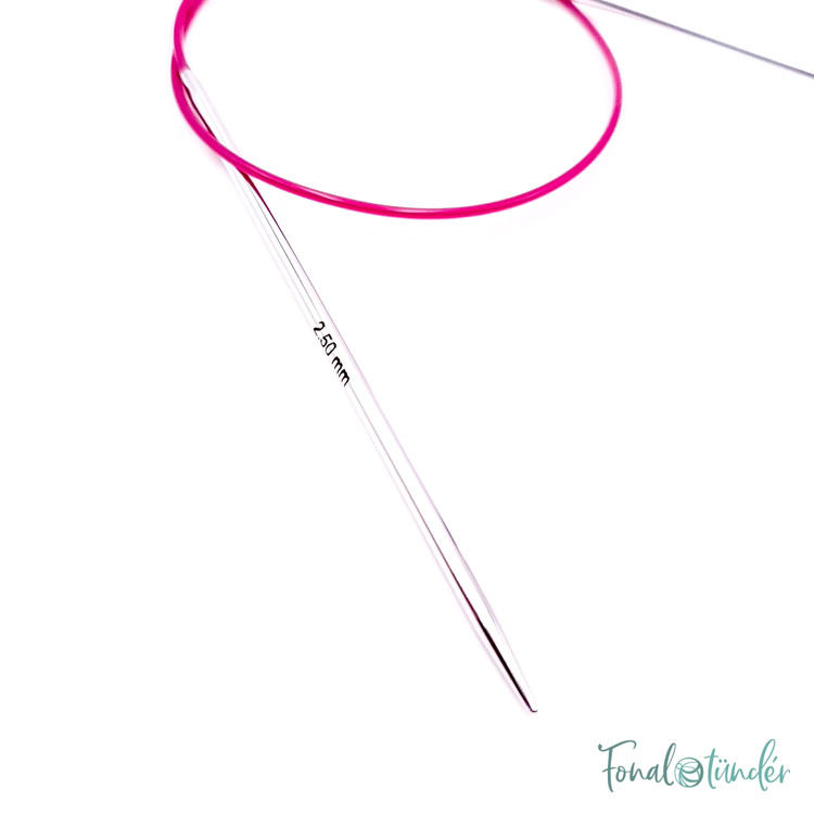 KnitPro Nova Metal - fém fix körkötőtű - 40cm - 2.5mm KnitPro Nova Metal - fém fix körkötőtű - 40cm - 2.5mm
