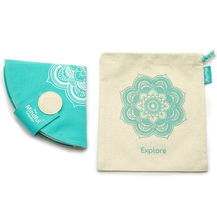 KnitPro MINDFUL EXPLORE Set - fix 25cm-es körkötőtű szett