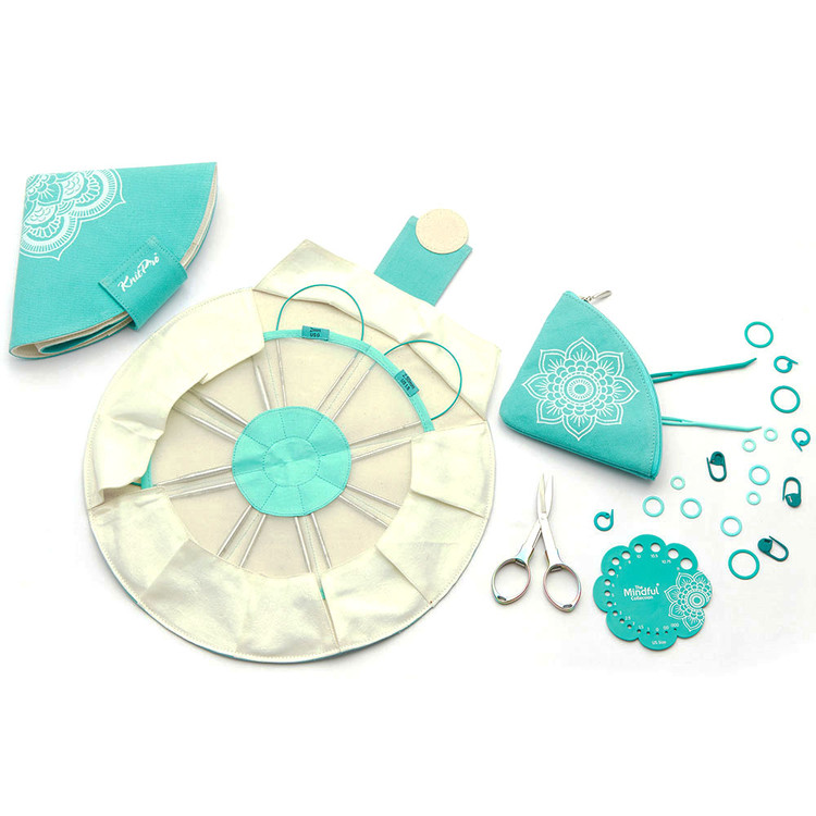 KnitPro MINDFUL EXPLORE Set - fix 25cm-es körkötőtű szett