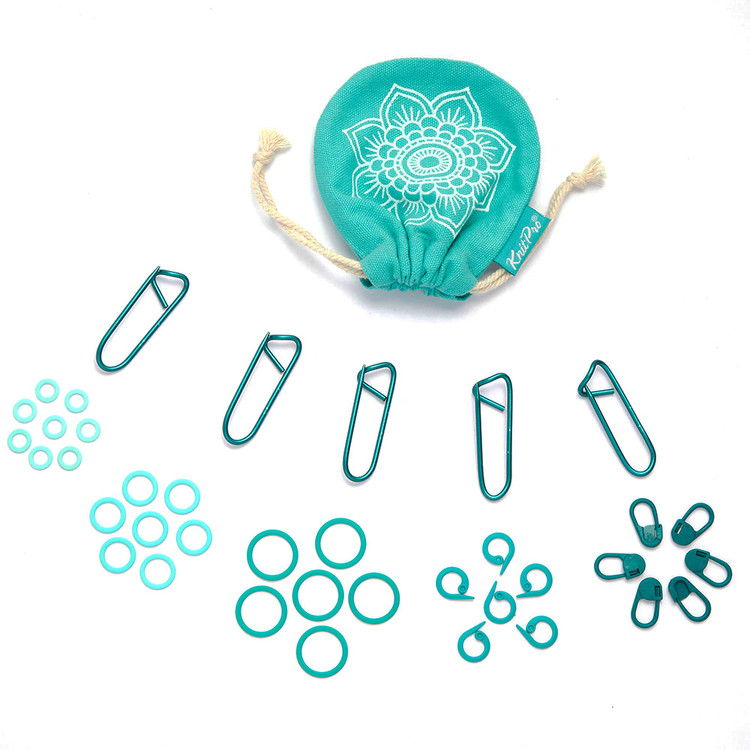 KnitPro MINDFUL Markers - szemjelölő készlet - 100db