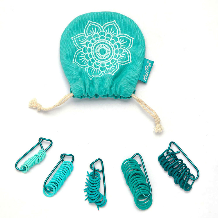 KnitPro MINDFUL Markers - szemjelölő készlet - 100db