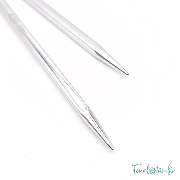 KnitPro Nova Cubics - cserélhető fém körkötőtű fej - 4.5mm KnitPro Nova Cubics - cserélhető fém körkötőtű fej - 4.5mm