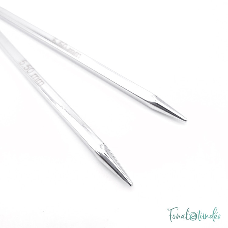 KnitPro Nova Cubics - cserélhető fém körkötőtű fej - 5.5mm KnitPro Nova Cubics - cserélhető fém körkötőtű fej - 5.5mm