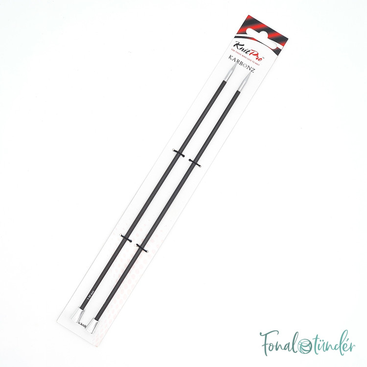 KnitPro Karbonz - karbonszálas kötőtű - 3.5mm KnitPro Karbonz - karbonszálas kötőtű - 3.5mm