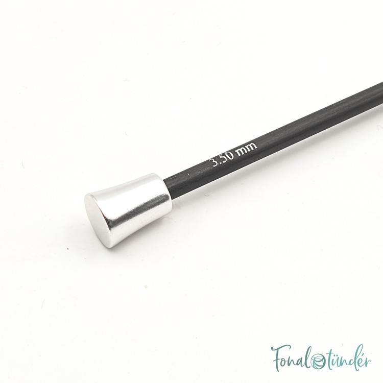 KnitPro Karbonz - karbonszálas kötőtű - 3.5mm KnitPro Karbonz - karbonszálas kötőtű - 3.5mm