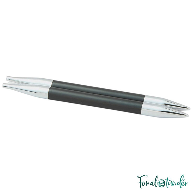 KnitPro Karbonz - cserélhető körkötőtű fej - 5.5mm KnitPro Karbonz - cserélhető körkötőtű fej - 5.5mm