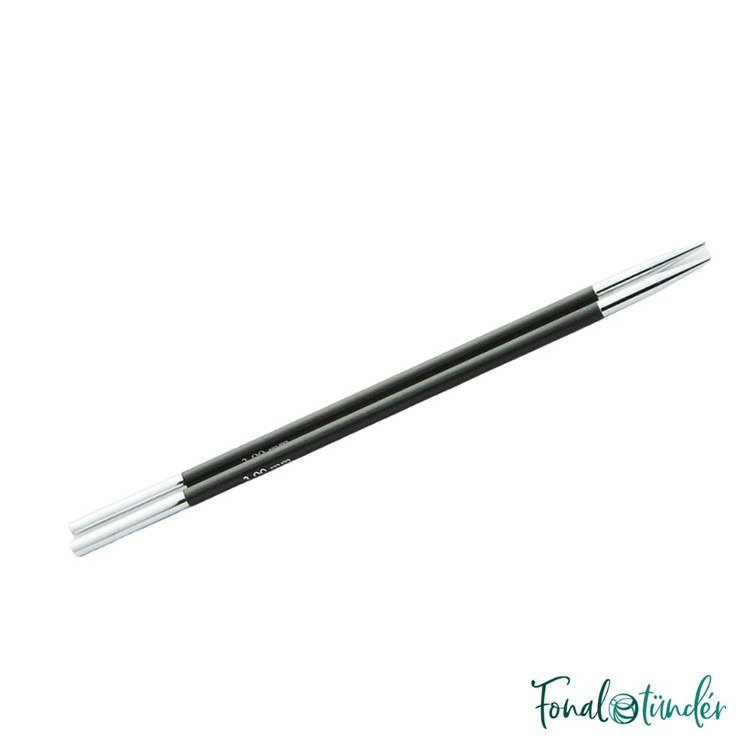 KnitPro Karbonz - cserélhető körkötőtű fej - 3.75mm KnitPro Karbonz - cserélhető körkötőtű fej - 3.75mm