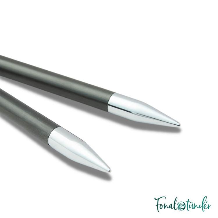 KnitPro Karbonz - cserélhető körkötőtű fej - 4.5mm KnitPro Karbonz - cserélhető körkötőtű fej - 4.5mm