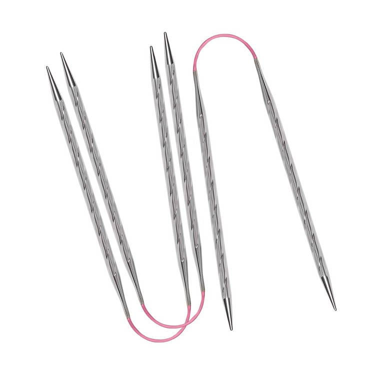 Addi CrasyTrio Unicorn - flexibilis zoknikötő tűkészlet - 4.5mm