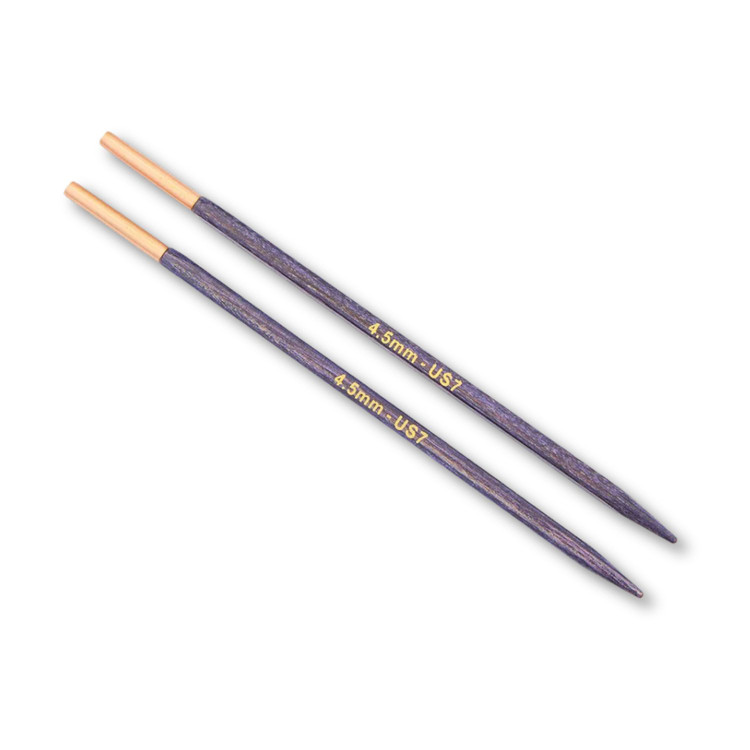 KnitPro J'adore - cserélhető szögletes fa körkötőtű fej - 4.5mm KnitPro J'adore - cserélhető szögletes fa körkötőtű fej - 4.5mm