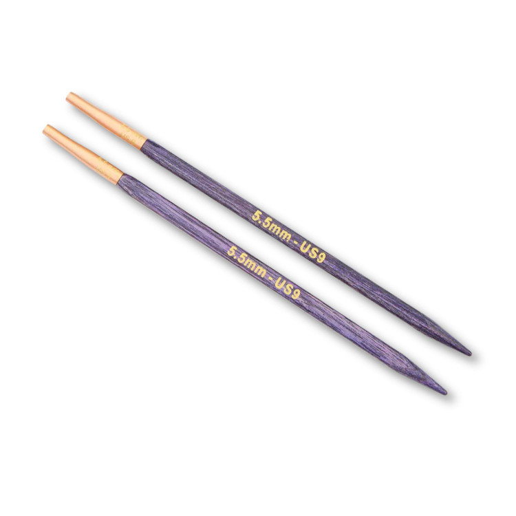 KnitPro J'adore - cserélhető szögletes fa körkötőtű fej - 5.5mm KnitPro J'adore - cserélhető szögletes fa körkötőtű fej - 5.5mm