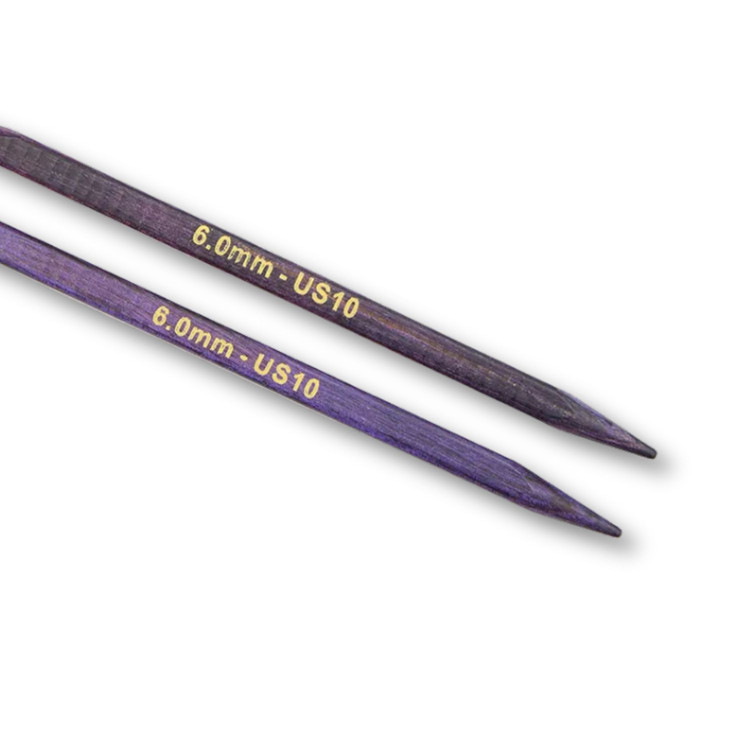 KnitPro J'adore - cserélhető szögletes fa körkötőtű fej - 6mm KnitPro J'adore - cserélhető szögletes fa körkötőtű fej - 6mm