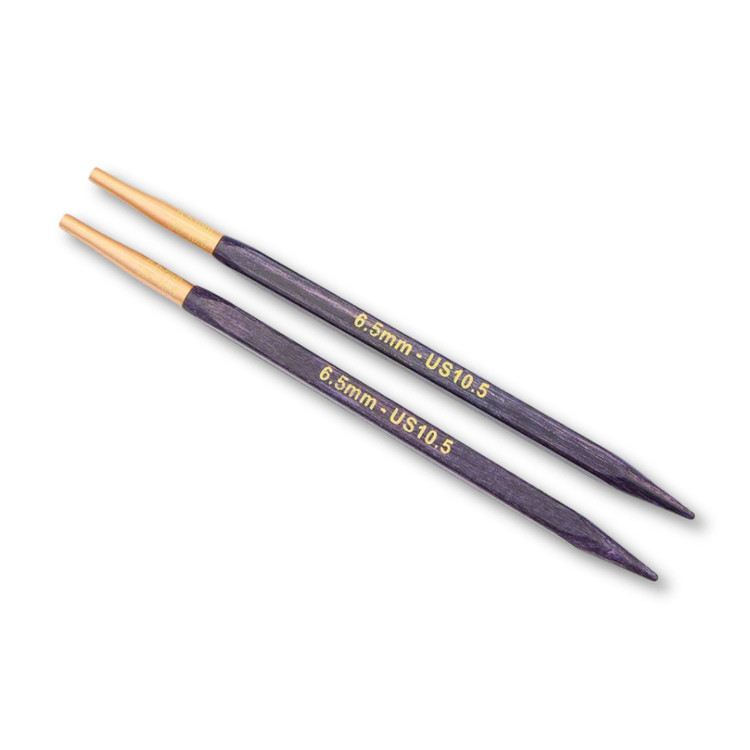 KnitPro J'adore - cserélhető szögletes fa körkötőtű fej - 6.5mm KnitPro J'adore - cserélhető szögletes fa körkötőtű fej - 6.5mm