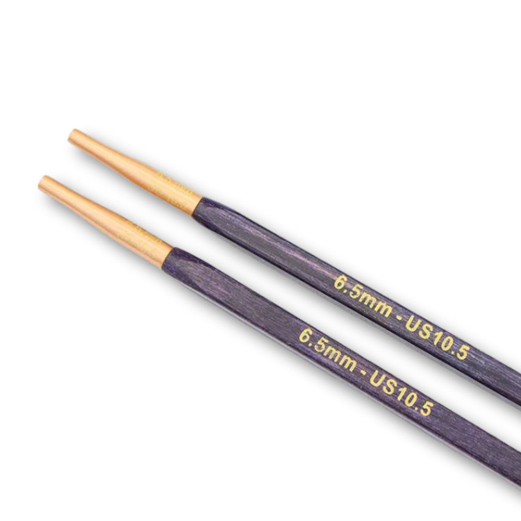 KnitPro J'adore - cserélhető szögletes fa körkötőtű fej - 6.5mm KnitPro J'adore - cserélhető szögletes fa körkötőtű fej - 6.5mm
