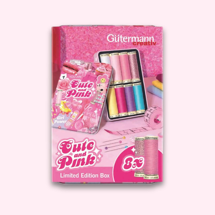 Gütermann Cute and Pink - varrócérna készlet
