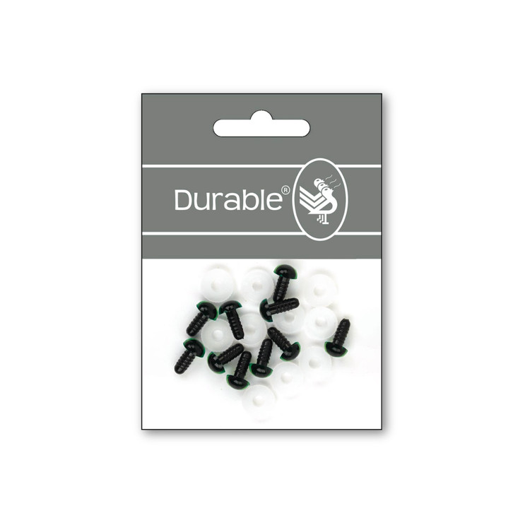 Durable Zöld Szem - 10mm - 10db Durable Zöld Szem - 10mm - 10db
