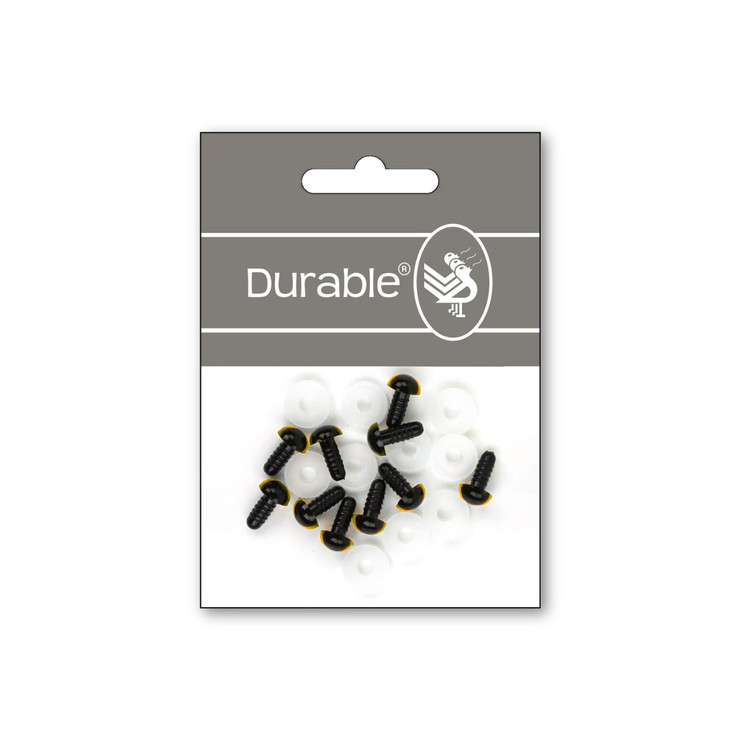 Durable Sárga Szem - 8mm - 10db Durable Sárga Szem - 8mm - 10db