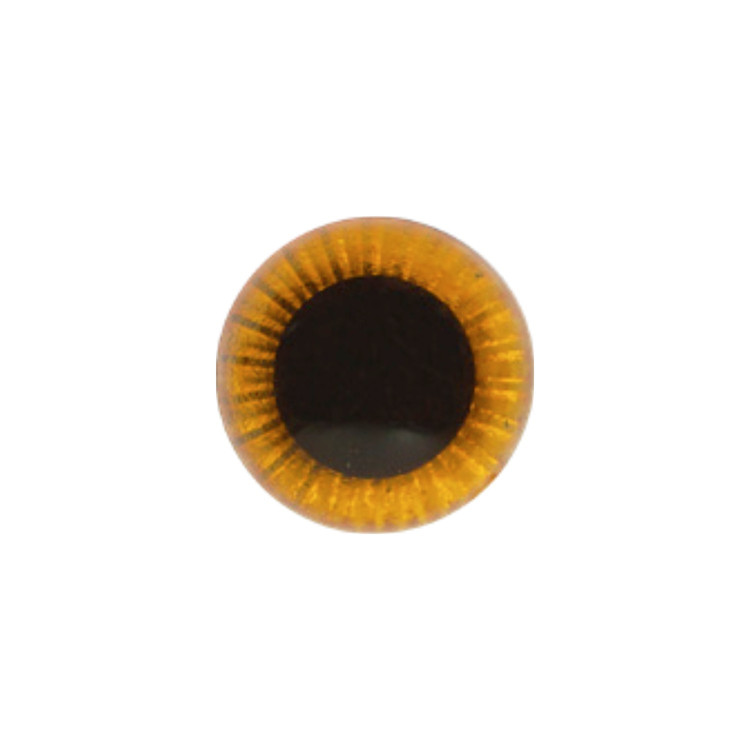 Bagoly szem - Arany - 10mm - 10db Bagoly szem - Arany - 10mm - 10db