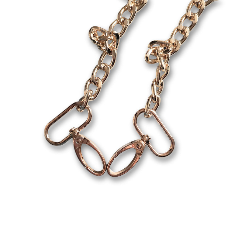 ReStyle karabiner - táska alkatrész - arany - 2db